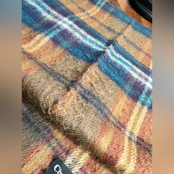 Christian Dior vintage plaid monsieur scarf - Picture 5 of 5